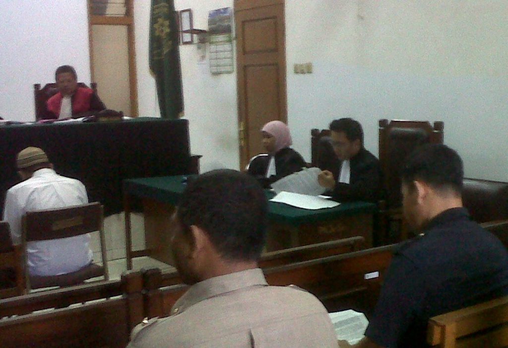 Our CEO, Mr. Andru, is running a criminal trial at the District Court.